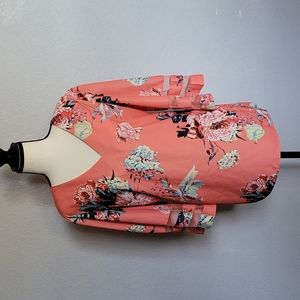 Women's size large floral top